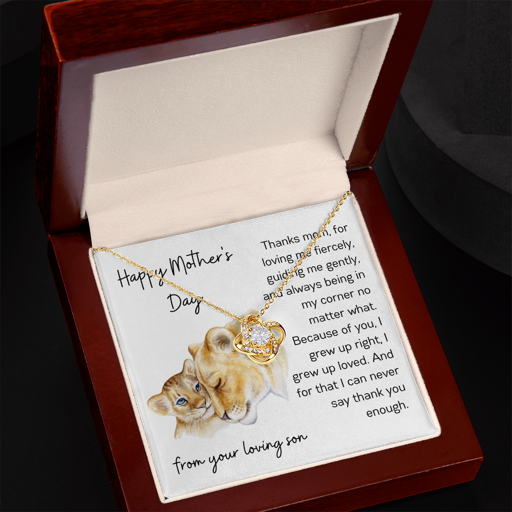 Personalized Mother's Day Necklace for Mom – Custom Name Necklace, Gift for Mother from Son, Jewelry for Mommy, Mother's Day 2026 Gifts Ideas