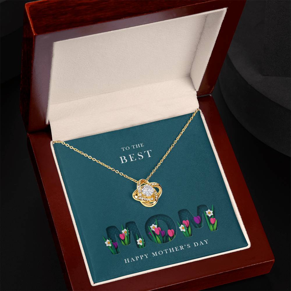 Happy Mother's Day Necklace, Best Gift for Mom, Elegant Jewelry for Mother, Keepsake Gift Idea for Mommy, Jewelry for Mom, Birthday Christmas Gifts With Heartfelt Message
