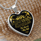 To My Beautiful Future Wife Necklace, Thoughtful Fiancé Gift for Her, A Heartfelt Gift That Will Make Her Heart Melt, Gift for Wife Anniversary, To My Future Wife Luxury Heart Necklace, Christmas, Valentines, Wedding Anniversary Romantic Gifts for Her