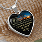 To My Wife Necklace from Husband, To My Soulmate Necklace for Women, Gift for Wife Anniversary, To My Future Wife Luxury Heart Necklace, Christmas, Valentines, Wedding Anniversary Romantic Gifts for Her