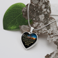 To My Wife Necklace from Husband, To My Soulmate Necklace for Women, Gift for Wife Anniversary, To My Future Wife Luxury Heart Necklace, Christmas, Valentines, Wedding Anniversary Romantic Gifts for Her