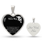 To My Future Wife Necklace From Husband, To My Wife Luxury Heart Necklace, Soulmate Necklace For Women, Future Wife Jewelry, Birthday, Christmas, Valentine Gifts For Girlfriend, Romantic Gifts For Her