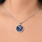 Wolf Grandpa and Grandson Necklace, To My Grandson Gift From Grandpa, To My Grandson Necklace, Christmas Gift From Grandfather, Gift From Grandpa To Grandson, To My Grandson Necklace Gifts From Grandpa, Luxury Circle Necklace Present from Grandparents