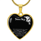 To My Future Wife Necklace From Husband, To My Wife Luxury Heart Necklace, Soulmate Necklace For Women, Future Wife Jewelry, Birthday, Christmas, Valentine Gifts For Girlfriend, Romantic Gifts For Her