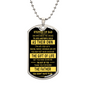 Gift for Stepdad – Stepped-Up Dad Dog Tag, Thank You for Being My Dad – Stepfather Dog Tag, Best Stepdad Ever, Father's Love Beyond Blood, Bonus Dad Gift, Fatherhood by Choice