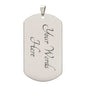 GOOD GIRLS GO TO HEAVEN, BRAVE WOMEN GO TO VALHALLA - PREMIUM TAG BALL CHAIN - Anniversary Gift For Wife - Wife Gift From Husband