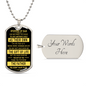 Gift for Stepdad – Stepped-Up Dad Dog Tag, Thank You for Being My Dad – Stepfather Dog Tag, Best Stepdad Ever, Father's Love Beyond Blood, Bonus Dad Gift, Fatherhood by Choice