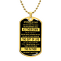 Gift for Stepdad – Stepped-Up Dad Dog Tag, Thank You for Being My Dad – Stepfather Dog Tag, Best Stepdad Ever, Father's Love Beyond Blood, Bonus Dad Gift, Fatherhood by Choice