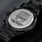 Daddy - Engraved Stainless Steel Watch, Bike Lover Gifts for Dad, Happy Fathers Day Present for Daddy, Funny Gift For Father, Birthday Gift for Dad