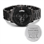Dad You Are My Compass - Personalized Watch - Gift for Dad on Father's Day, Father's Day gift for Dad, Dad Watch, Thank You Dad, Unique Dad Gift, Daddy Watch, New Daddy Gift, Daddy to be Gift, Happy Fathers Day I Love You Dad
