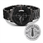 Best Men's Luxury Watches for Dad, Christmas Gift For Dad, Stepdad Gift, Birthday Gift From Kids, Custom Watch For Dad, Stepdad Christmas Present, My Daddy is the Best