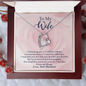 To My Wife Never forget how special you are to me. I Love You. Forever and Always - To My Wife Necklace From Husband - To My Soulmate Necklace For Women - Necklace For Wife From Husband