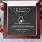 Necklace for Wife From Husband -  Gifts for Her - Couple Necklace Set ,friendship Necklaces, Customize Couple Necklace - to My Soulmate Necklace for Women - Valentine's Day Gift