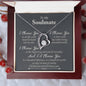 To My Soulmate Necklace - I Choose You - To My Wife Necklace From Husband - To My Queen - To My Wife Necklace Anniversary Gift For Wife - Anniversary Gift For Wife from Husband
