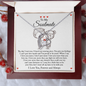 To My Wife Necklace From Husband - Personalized Wife Necklace Gift - To My Soulmate - Forever and Always - Necklace - Romantic message card from husband