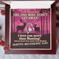 Happy Mother's day - Necklace gift for wife - Necklace for wife - To My Wife Necklace With Message Card - Mother's day Gift from Husband - Love for wife more than hunting - Romantic Wife Gift