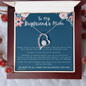 To My Boyfriends Mom Necklace, Mothers Day Gifts For Boyfriends Mom From Girlfriend, Personalized Gifts For Mother In Law, Mother's Day Necklace, Best Birthday Present To My Boyfriend Mom Christmas