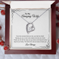 To My Amazing Wife Love Always - to My Wife Necklace - Valentines Day Gifts for Wife - Necklace With Love Message for Wife - Gift for Her - Personalizes Jewelry - Handmade Jewelary for Wife