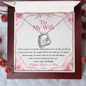To My Wife Mother's Day Necklace - Happy Mother's Day - Wife Birthday Gift - Anniversary Gift For Wife from Husband- Wife Gift - Wife Necklace