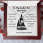 To My Smokin' Hot First Mate - Admired Your Jib Forever Love Necklace - To My Wife Necklace From Husband - To My Queen - To My Wife Necklace Anniversary Gift For Wife
