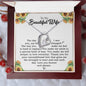 Gift For Wife - Unconditional Love - Love Knot - Wife Birthday Gift -  Anniversary Gift For Wife from Husband -  Necklace For Wife From Husband -  Gifts For Her, - Birthday Gifts For Wife - Valentine Gift for wifey - Love locket for Beloved wifey