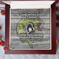 Gift for My Wife - Romantic Wife Gift - Wife Birthday Surprise - to My Amazing Wife - Happy Anniversary Gifts - I Love You More Than Fishing - Soulmate Necklace for Women - Custom Necklace for Wife