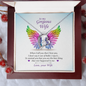 To my Gorgeous Wife PRIDE - Love Your Husband - To My Beautiful Wife Necklace Boxed Jewellery - Card Gift for Wife from Husband Lover