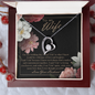 To My Wife Wedding Anniversary Gift - To My Wife Necklace With Message Card - Anniversary Gift For Wife - To My Queen - To My Wife Necklace Anniversary Gift For Wife