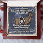 To My Amazing Wife - I love you more than hunting! - Wife Birthday Gift - Anniversary Gift For Wife from Husband - Necklace Gift for wife - To My Wife Necklace - Valentines Day Gifts For Wife
