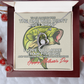 To My Amazing Wife I Love You More Than Fishing! Happy Mother's Day Forever Love Necklace, Gift For Wifey