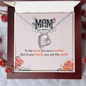 Mom To Your Family You're The World Pea Pod Necklace - Personalized  Necklace, Custom  Necklace, Heart Birthstone Necklace, Family Name Jewelry, Gift for Mom -  Wife Gift - Wife Necklac