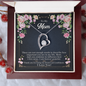 Mother Gifts, Appreciation Mom Jewelry Necklace with Sentimental Message Card Present (To My Loving Mom, Forever Love Necklace), Mom Necklace, Mother Necklace, Mom Gift, Gift from Daughter, Jewelry for Mom, Mother's Day Gift Ideas