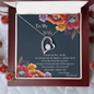 To My Wife - Necklace Gift Set  - To My Wife Necklace Anniversary Gift For Wife - Gift For Wife- To My Queen - Birthday Gift For Wife - To My Wife Necklace With Message Card