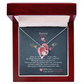 Dearest Mom Forever Love Necklace Gift From Daughter, 2026 Mothers Day Gifts for Mommy, Motivational Card Jewelry Gift for Her