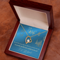 To My Wife Necklace - BEAUTIFUL EID GIFT FOR WIFE - LOVE KNOT -  Couple Necklace Set - Customize Couple Necklace -Valentine's day gift -Gift for her him -Anniversary gift