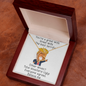 Anniversary necklace for wife, Necklace with love message for wife, Gift For Her, Personalizes Jewelry, Alluring Beauty Necklace You are a great Wife The Best Terrific, Best Gift for her, Gold Woman Name Jewelry