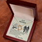 Premium Necklace for Your Beloved Shieldmaiden - From Viking - Love Your Viking - to My Wife Necklace With Message Card - Wife Gift From Husband Future Husband -anniversary Gift for Wife