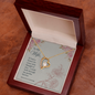 To My Wife Necklace - Sweetest Hearts for wife - To My Wife Necklace - Romantic Gift for Wife - Diamond Necklace for wife - Gift for wife