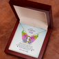 To my Gorgeous Wife PRIDE - Love Your Husband - To My Beautiful Wife Necklace Boxed Jewellery - Card Gift for Wife from Husband Lover