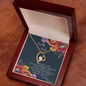 To My Wife - Necklace Gift Set  - To My Wife Necklace Anniversary Gift For Wife - Gift For Wife- To My Queen - Birthday Gift For Wife - To My Wife Necklace With Message Card