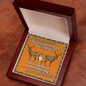 Hunting Lover Gifts - The one who didn't get away! I love you more than hunting! - Love Neckless for wifey - Best Gift for wifey - Best Romantic Gift for soulmate - Neckless for soulmate - Lockes for wifey