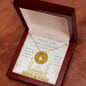 Beautiful Eid Gift for Wife - Dearest Wife, Arabic Love Necklace, Love Pendant Necklace, Arabic Love Symbol, Diamond Arabic Necklace, Romantic Design , To My Soulmate Necklace For Women, Necklace For Wife From Husband