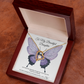 To My Daughter Meaningful Message Card Jewelry Gift for Daughter's Birthday 2026 or Graduation, Thoughtful for Her from Mom, Elegant Necklaces with Sentimental Message