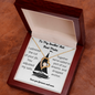 To My Smokin' Hot First Mate - Admired Your Jib Forever Love Necklace - To My Wife Necklace From Husband - To My Queen - To My Wife Necklace Anniversary Gift For Wife