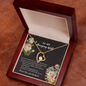 To My Wife Necklace With Message Card - to My Amazing Wife Necklace - Gift for Wife - You've Had My Heart - Love Knot - Love From That Moment We Meat - Necklace for Girlfriend - Husband Gift for Wife
