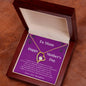 Mother Gifts, Appreciation Mom Jewelry Necklace with Sentimental Message Card Present (To My Loving Mom, Forever Love Necklace), Mom Necklace, Mother Necklace, Mom Gift, Gift from Daughter, Jewelry for Mom, Mother's Day Gift, Gifts for Women