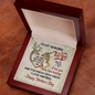 To My Amazing Wife Necklace I Love You - Happy Mother's Day Necklace - Best Gift for Her - Coustom Necklace for Wife - the One Who Did'nt Get Away! - Love From Husband More Than Hunting