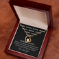 Mom Cute Memorable Mother's Day Gift - We Love You - Gift For My Wife - Romantic Wife Gift - Wife Birthday Surprise - To my Wife Necklace - Necklace with love message for wife