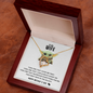 To My Wife - Yoda Best Wife In the Galaxy - Best Gift for wife - Best Wife Gift - Romantic message card for her - Engagement Gift - Anniversary Jewelry for Her