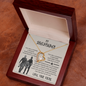 To My Wife Necklace - Valentines Day Gifts for Wife - Wife Birthday Gift - to My Wife Necklace From Husband - Personalized Wife Necklace Gift - Wife Birthday Gift- Anniversary Gift for Wife From Husband